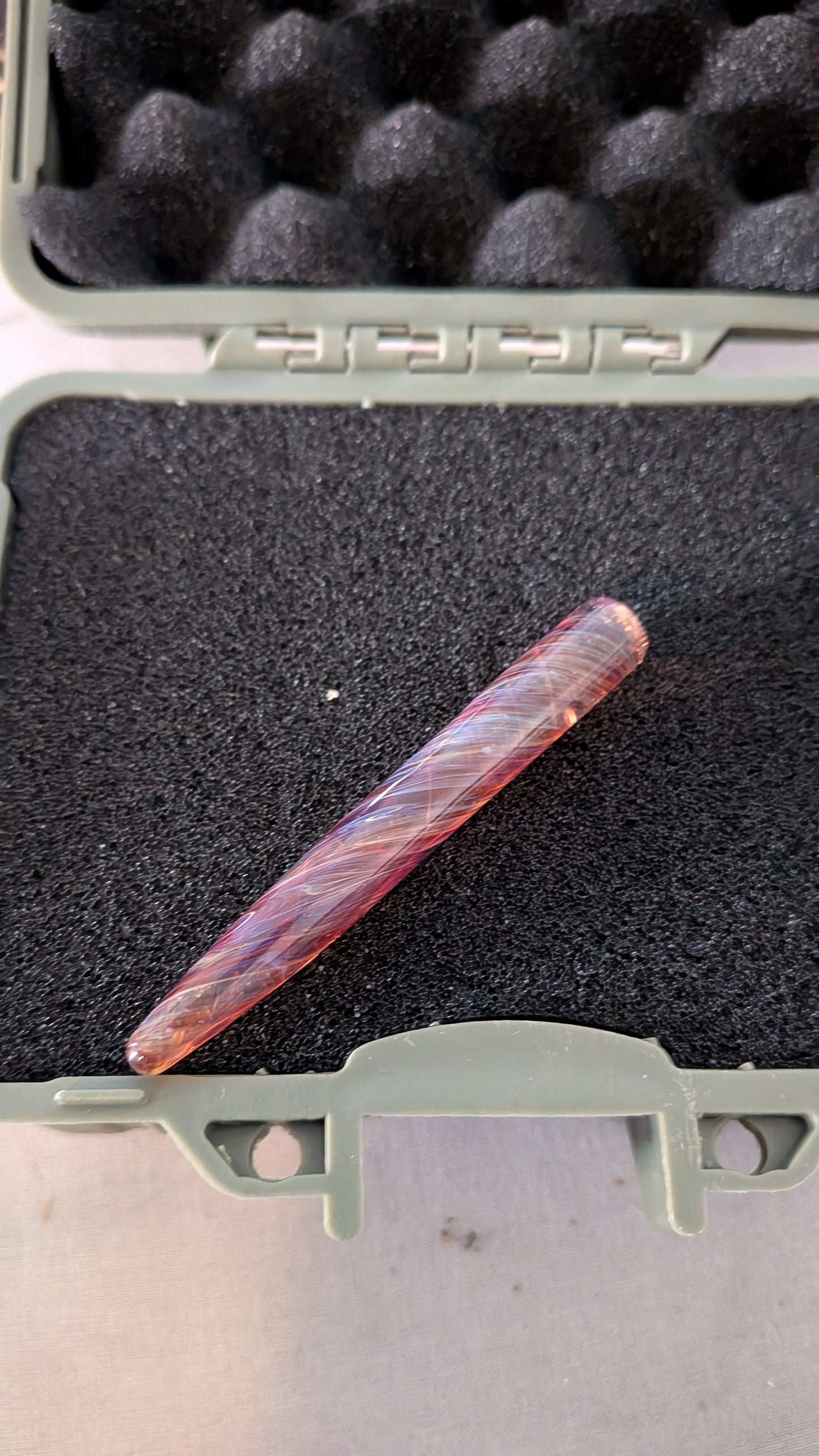 Glass blunt packer