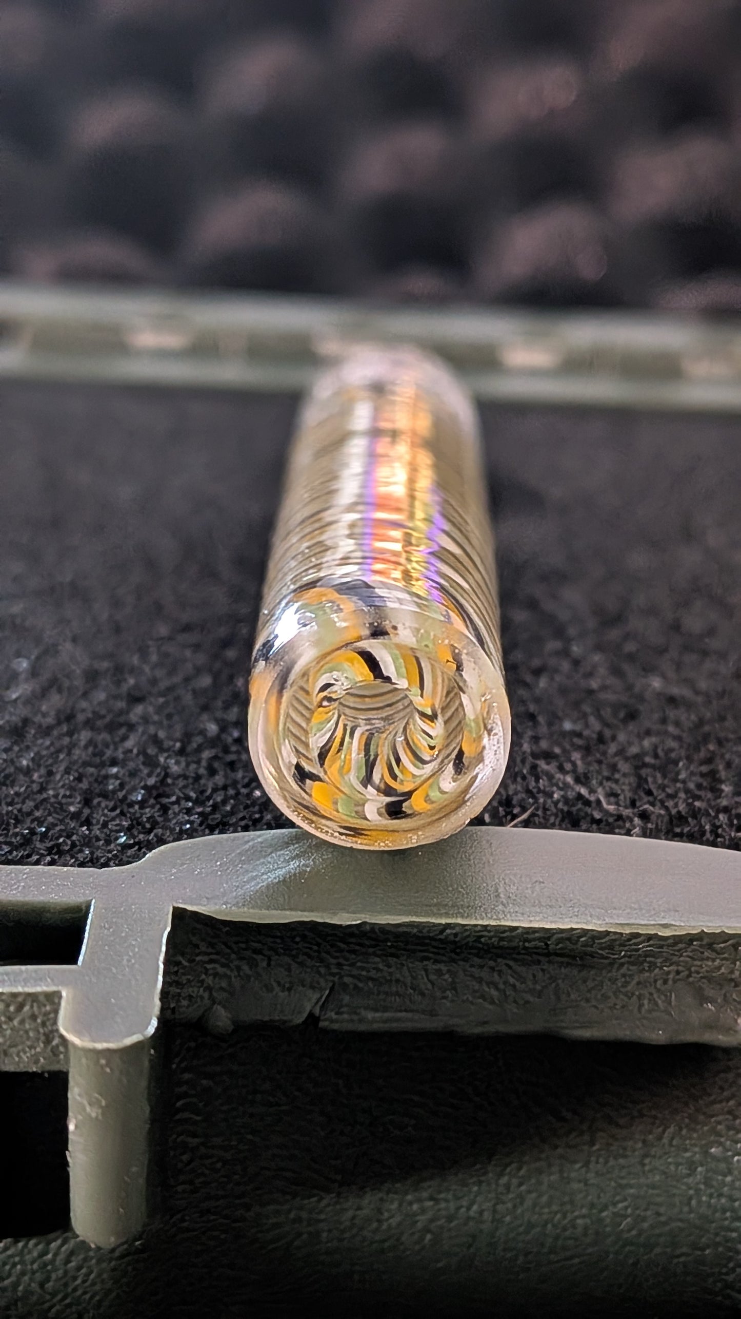 Sabai 12mm yellow swirls