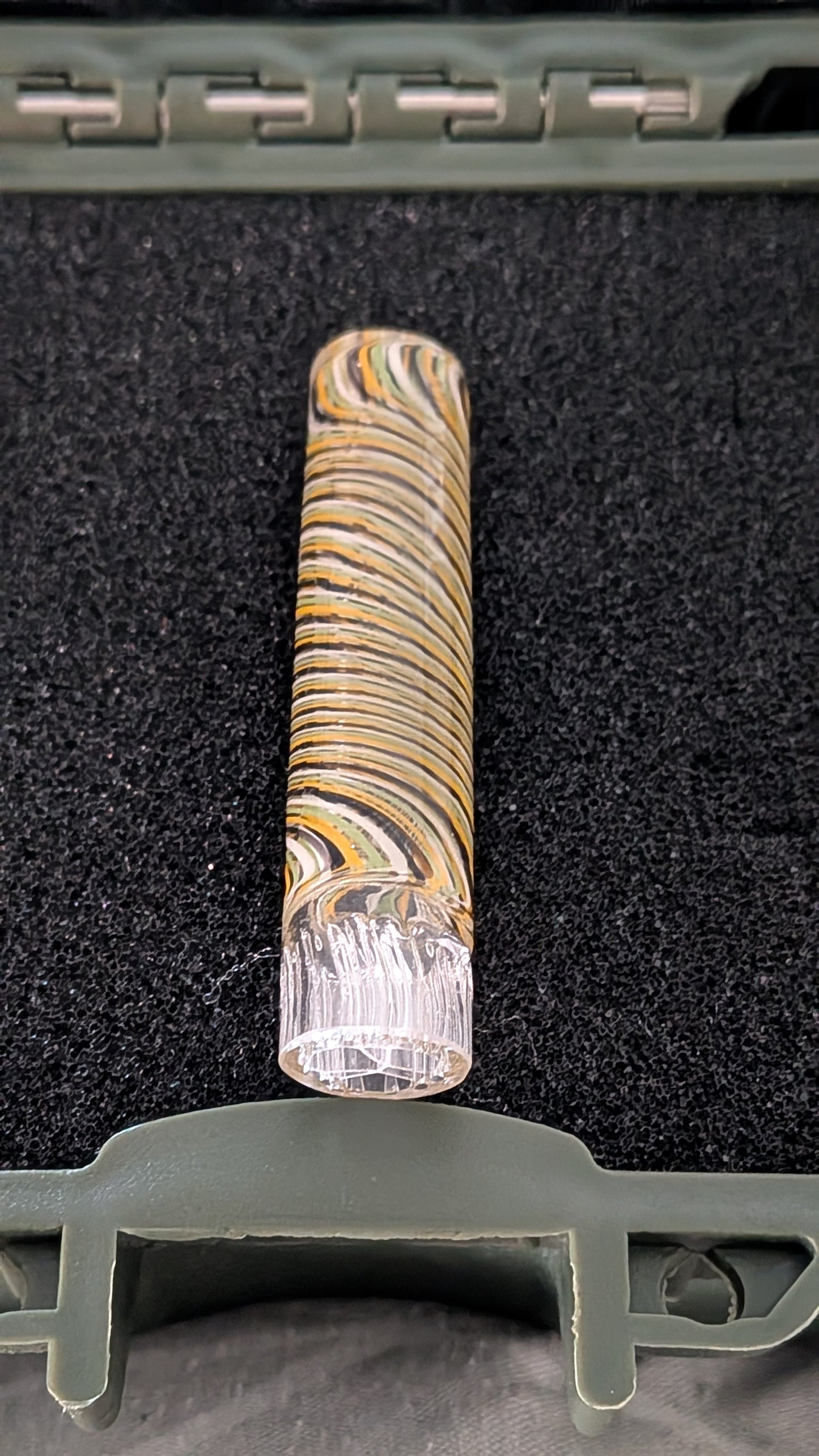 Sabai 12mm yellow swirls