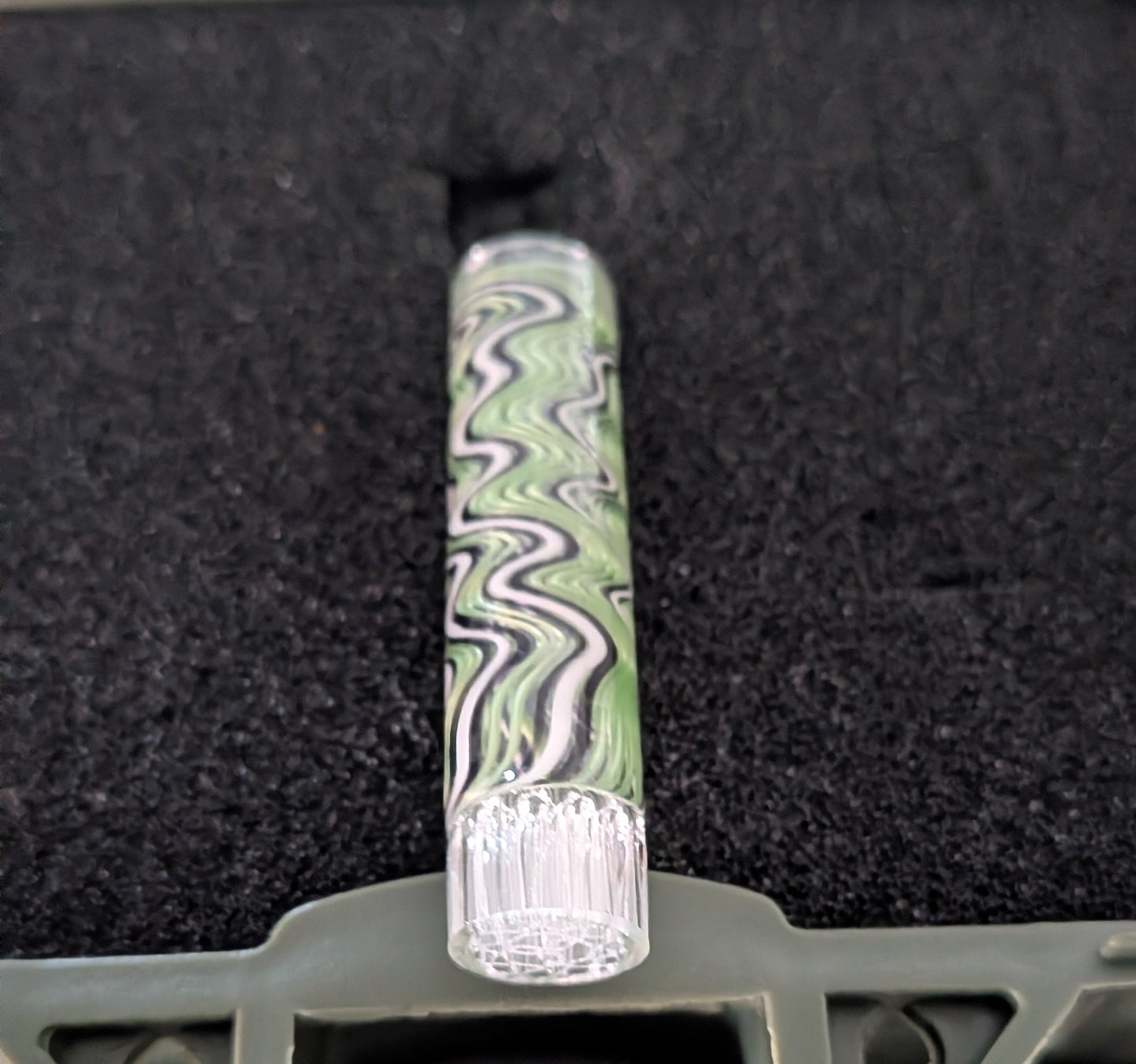 Sabai 12mm green swirl tip
